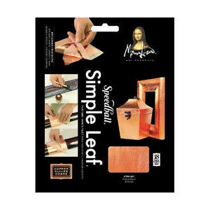Speedball Simple Leaf Sheets Copper 18 Sheets