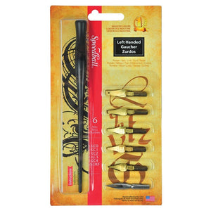 Speedball Left-Handed Dip Pen Set