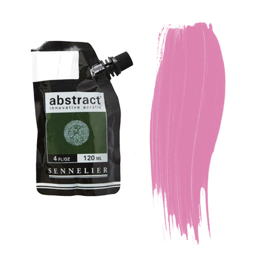 Sennelier Abstract Acrylic Satin Quinacridone Pink 120ml