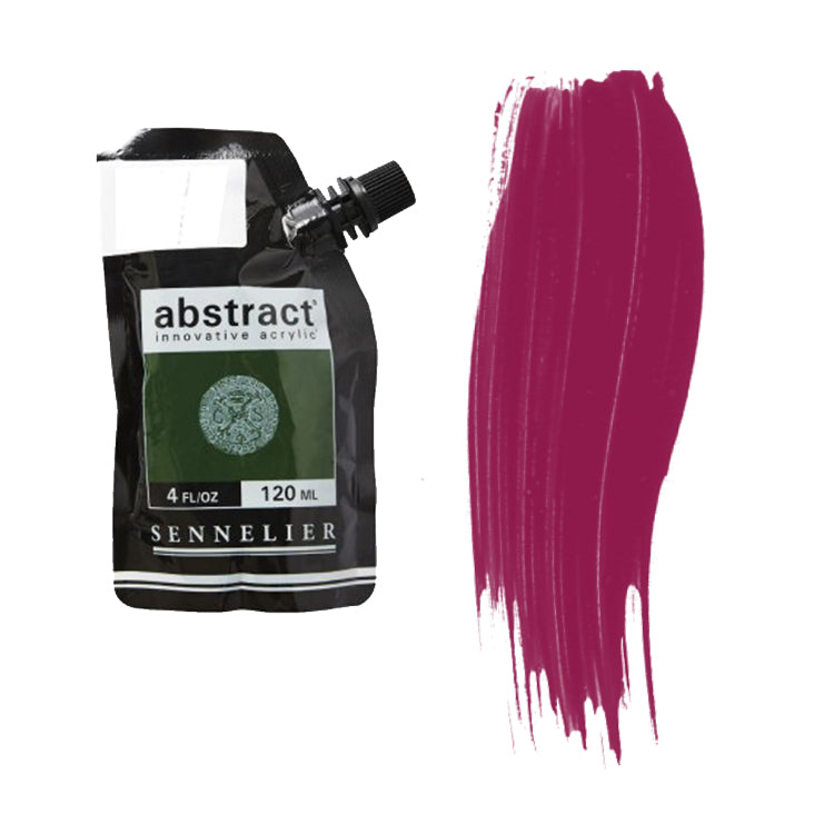 Sennelier Abstract Acrylic Satin Deep Magenta 120ml