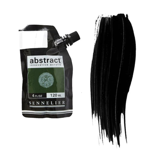 Sennelier Abstract Acrylic Satin Mars Black 120ml
