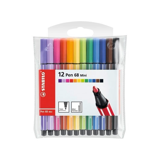 Stabilo Mini Point 88 Fineliner Wallet Set of 12