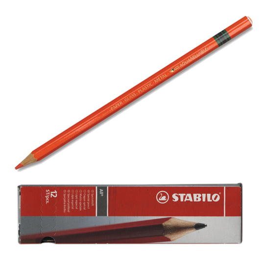 Stabilo All Pencil 8054 Orange 12 Pack
