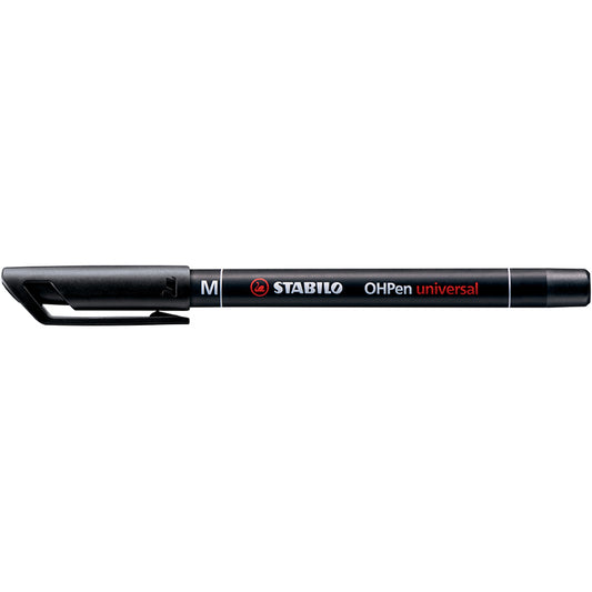 Stabilo OHPen Permanent Black Medium