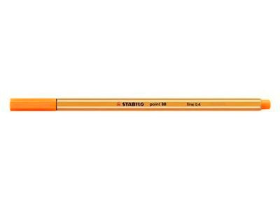 Stabilo Point 88 Fineliner Pen Neon Orange