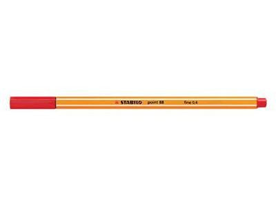 Stabilo Point 88 Fineliner Pen Red