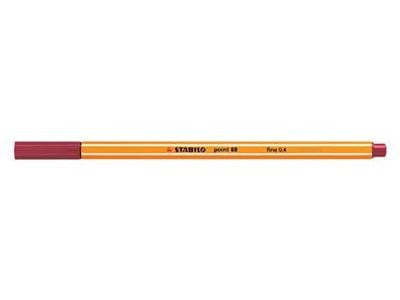 Stabilo Point 88 Fineliner Pen Crimson