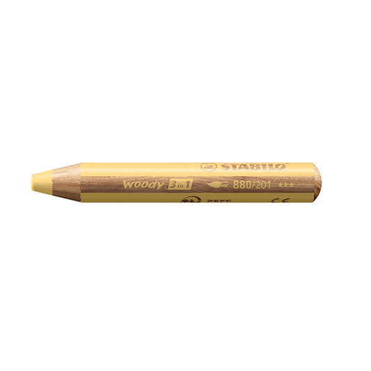 Woody Pencil Pastel Yellow