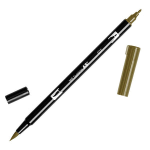 Tombow Dual Brush Marker 027 Dark Ochre