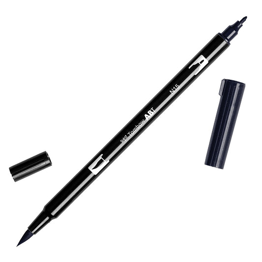 Tombow Dual Brush Marker N15 Black