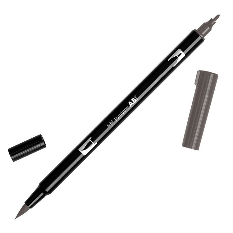 Tombow Dual Brush Marker Warm Gray 8 N49