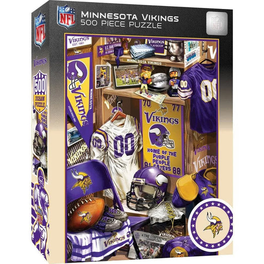 Materpieces Minnesota Vikings 500 pc Puzzle