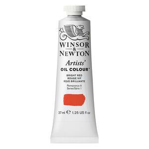 Winsor Newton Artists Oil Color Bright Red 37ml