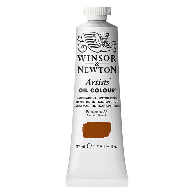 Winsor Newton Artists Oil Color Transparent Brown Oxide 37ml