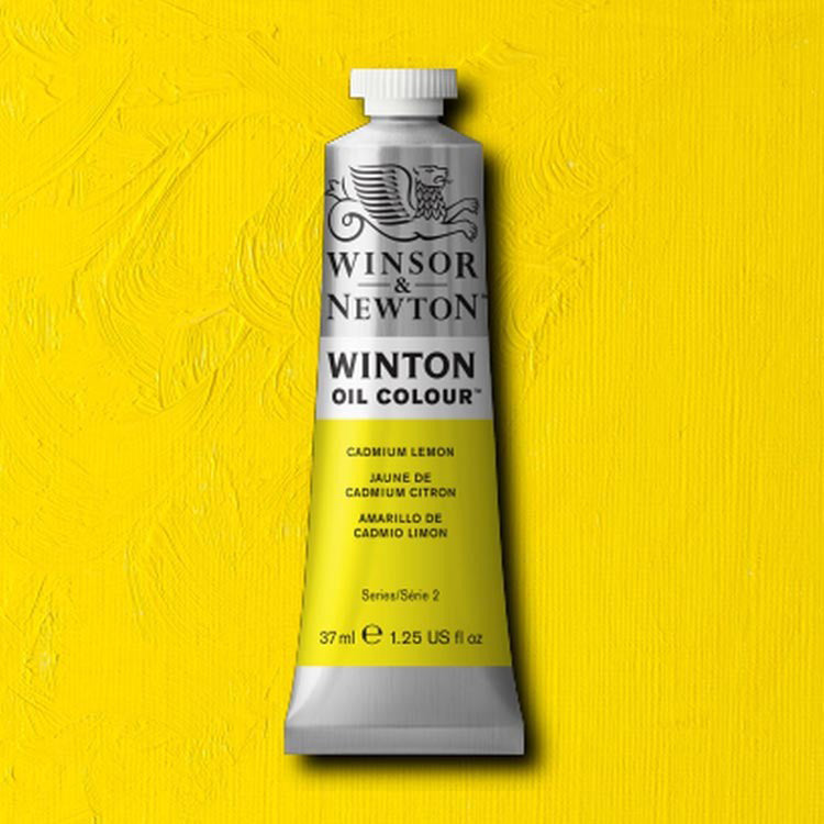 Winsor Newton Winton Oil Color Cadmium Lemon 37ml ⚠️