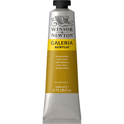 Winsor Newton Galeria Acrylic Yellow Ochre 200ml