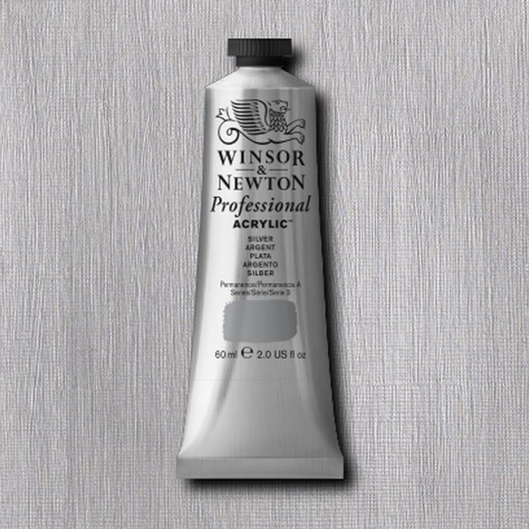 Winsor Newton Artists Acrylic Silver 60ml