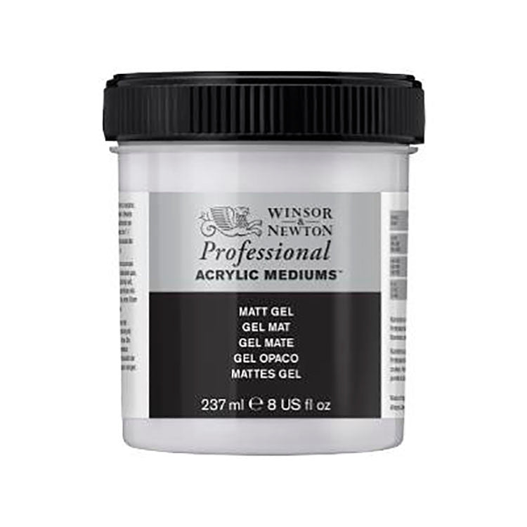Winsor Newton Acrylic Matte Gel 237ml Jar