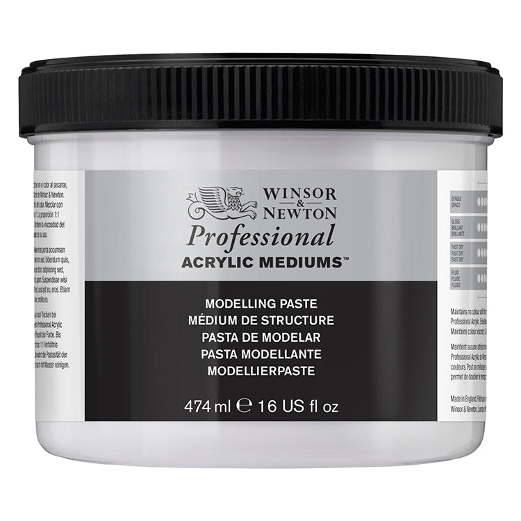 Winsor Newton Acrylic Modeling Paste 474ml Jar