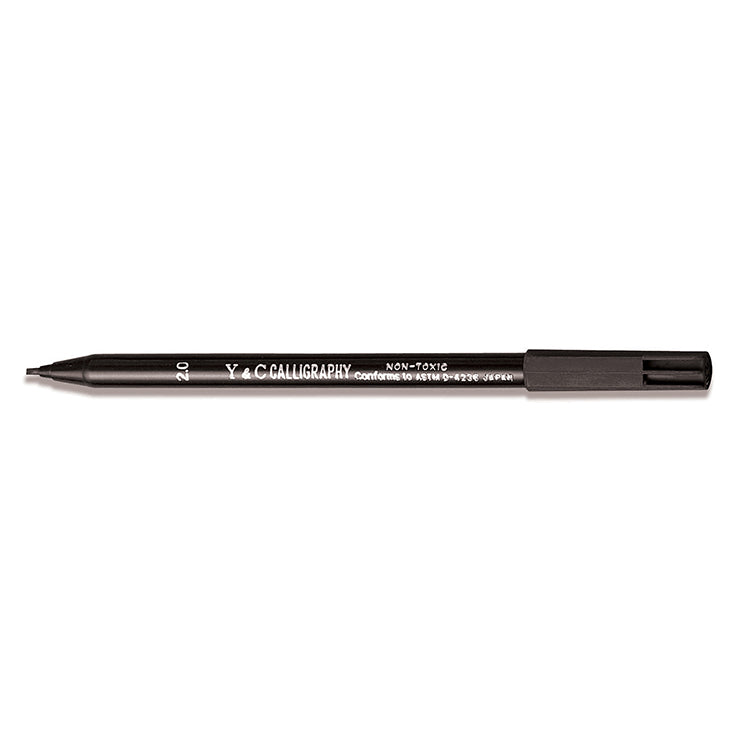 Yasutomo Niji Calligraphy Marker Black 2mm